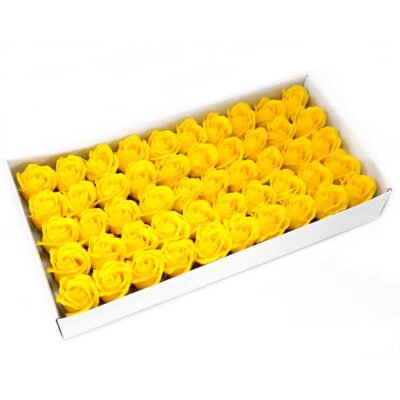 Artificial Flower /SoapYellow color 50 pcs