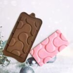 Silicone Chocolate Bar Mould,New Flowing Water