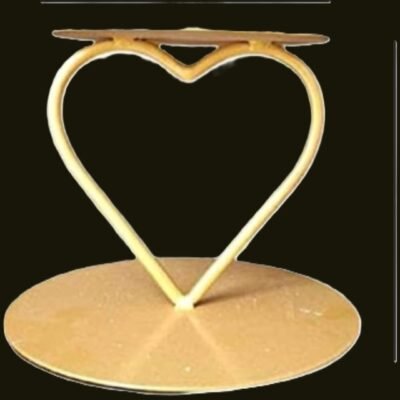 Metal Heart Cake Spacer for Tier Cake Decoration