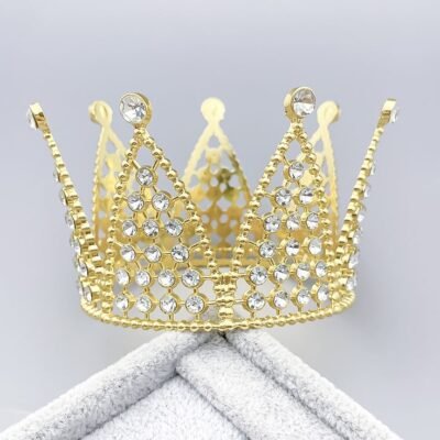Crown Cake Topper Gold  weddings, birthdays, and bridal showers. etc
