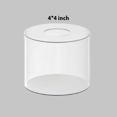 Round acrylic cake spacer.  4*4-inch
