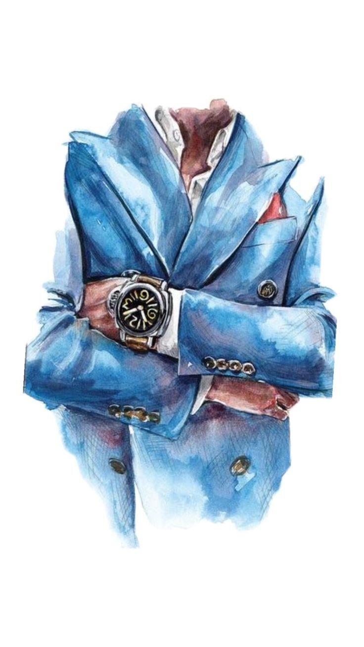 Edible Theme Topper Pre Cut Wafer Paper High Quality - Man Pose Cake Topper