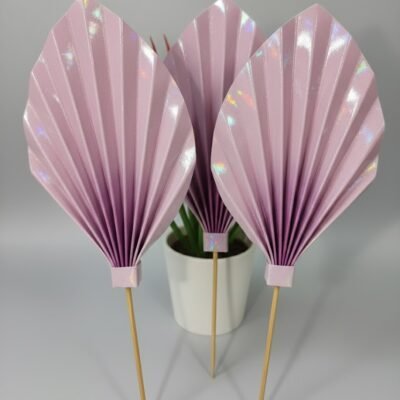 Paper Palm Leaf Artificial Cake Topper/Topper For Cake Deco
